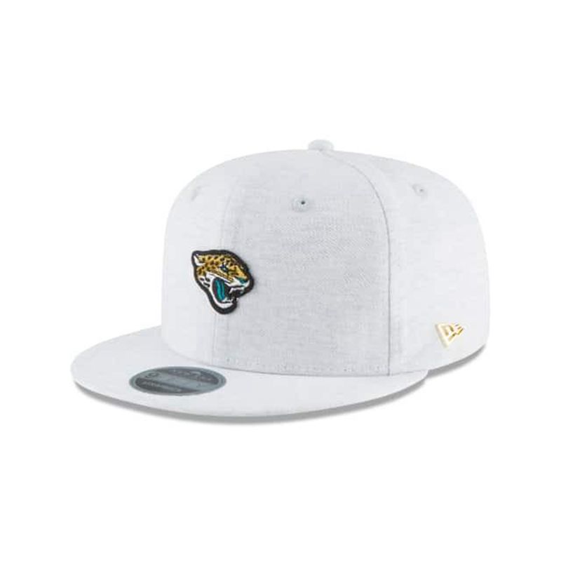 NFL Jacksonville Jaguars Micro Stitch 9Fifty Snapback (SZY5944) - Grey New Era Caps